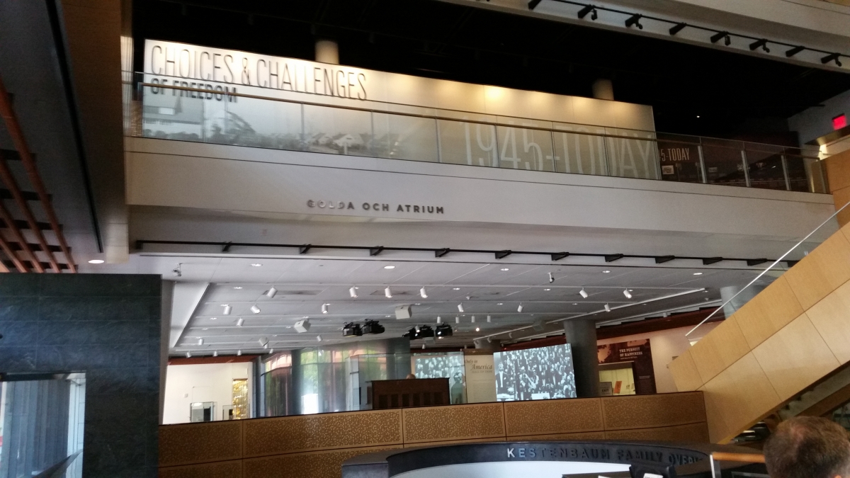 Interior of National Museum of American Jewish History Interior of National Museum of American Jewish History