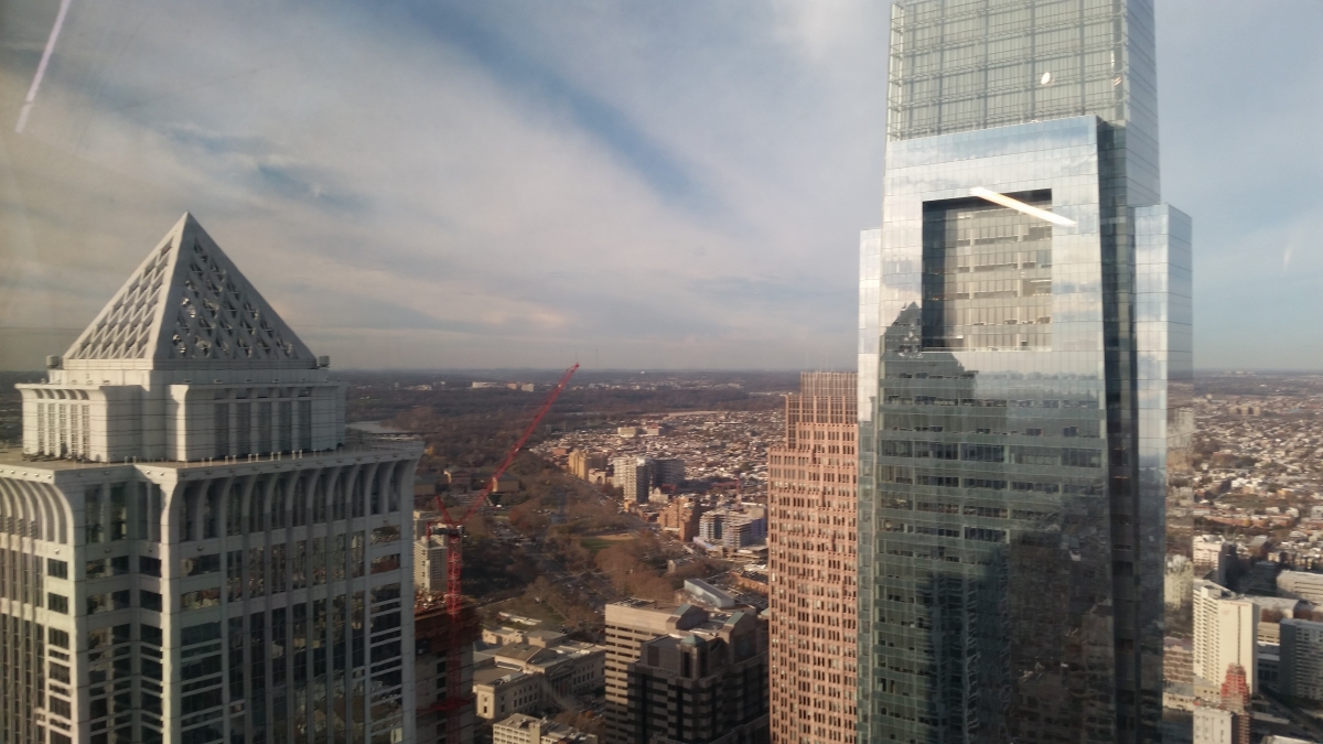 Views of the BNY Mellon Center and the Comcast Center Views of the BNY Mellon Center and the Comcast Center