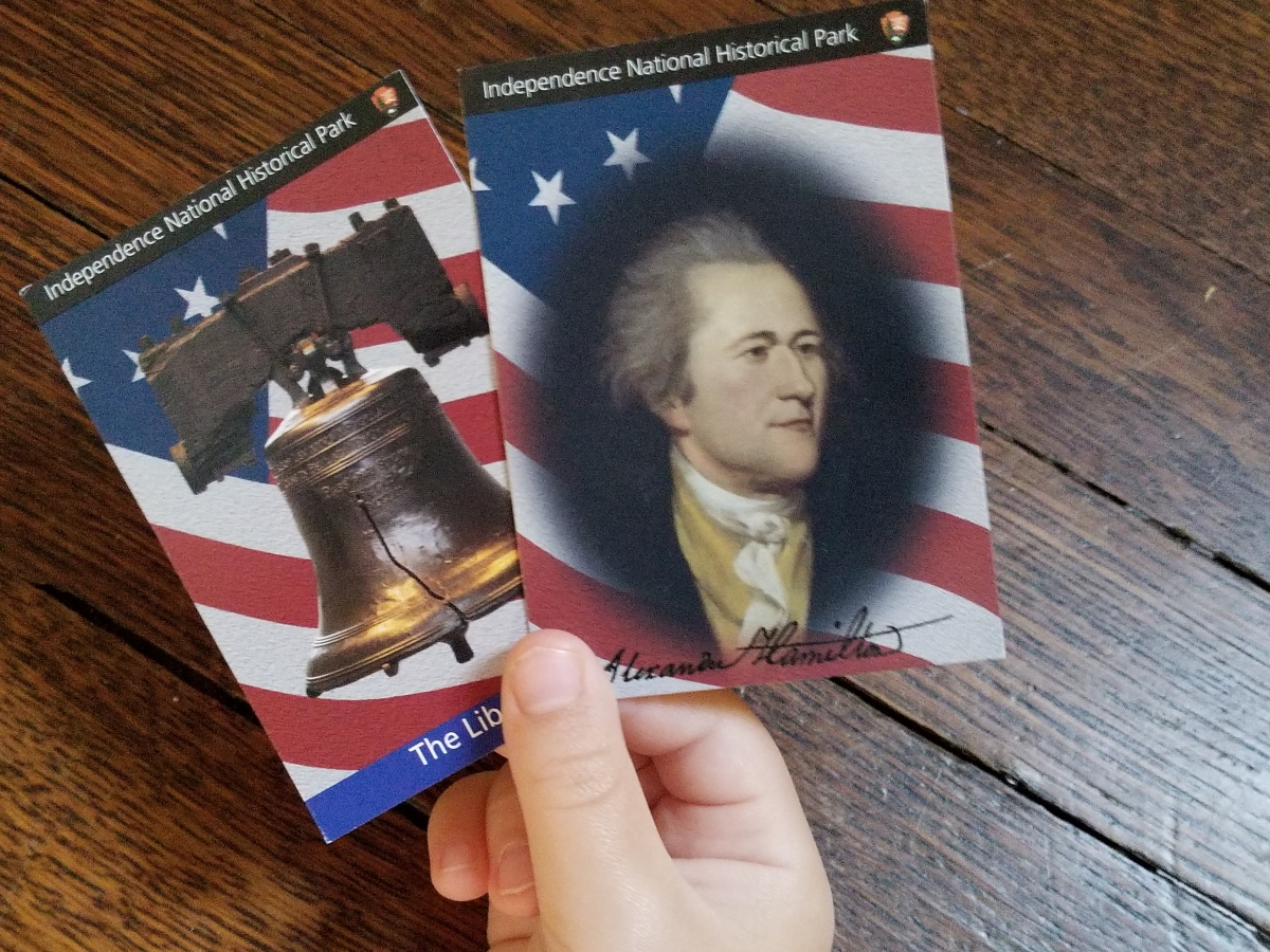 Alexander Hamilton Trading Cards Alexander Hamilton and the Liberty Bell Trading Cards