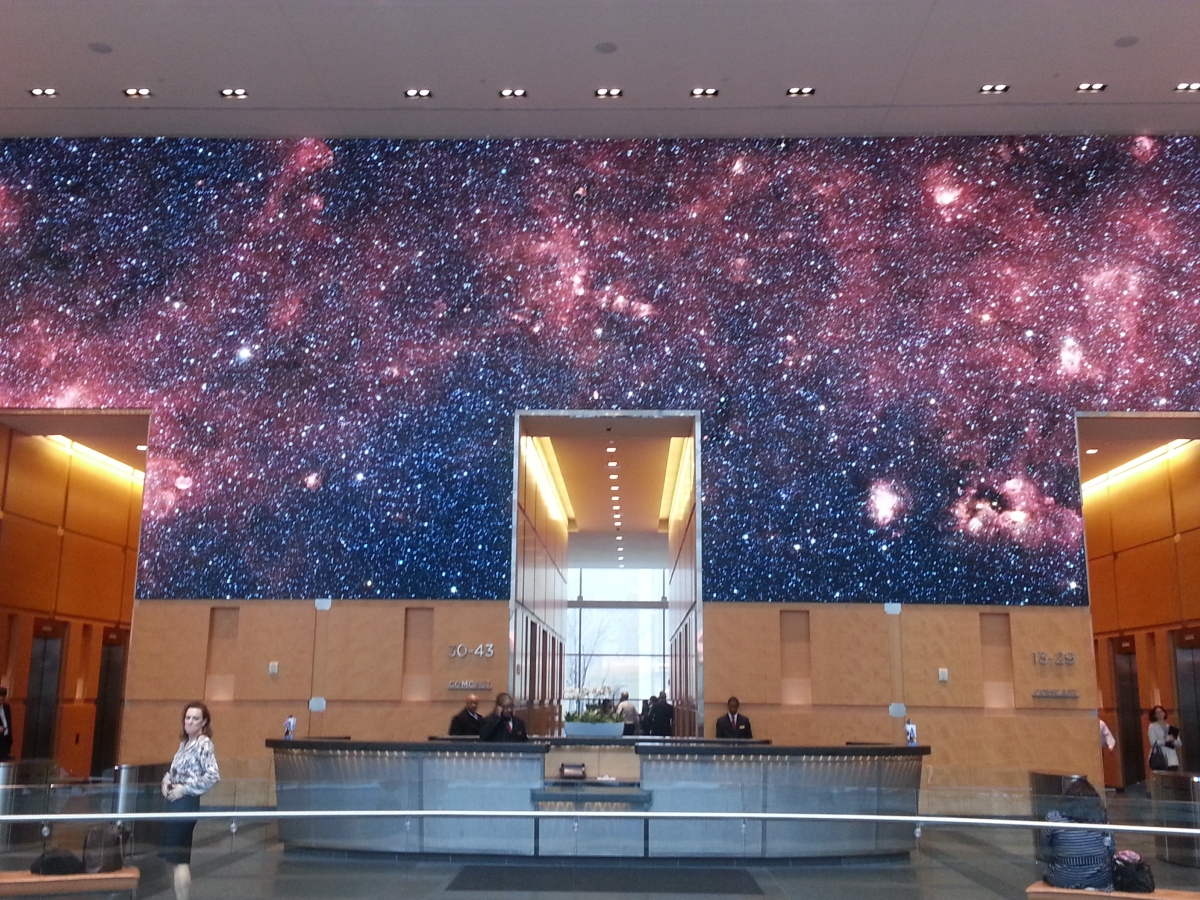 The Comcast Experience HD Video Wall The Comcast Experience HD Video Wall