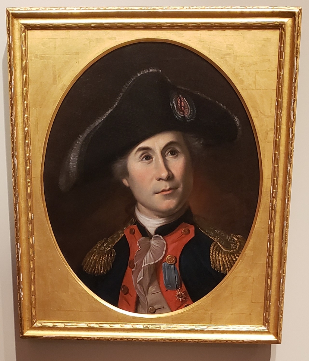 John Paul Jones Portrait located in the Second Bank of the United States Portrait Gallery