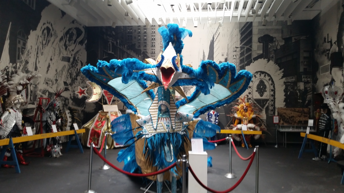Display at the Mummers Museum