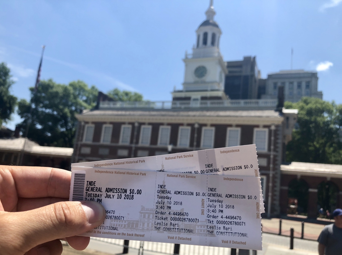 The tickets you'll need to visit Independence Hall The tickets you'll need to visit Independence Hall