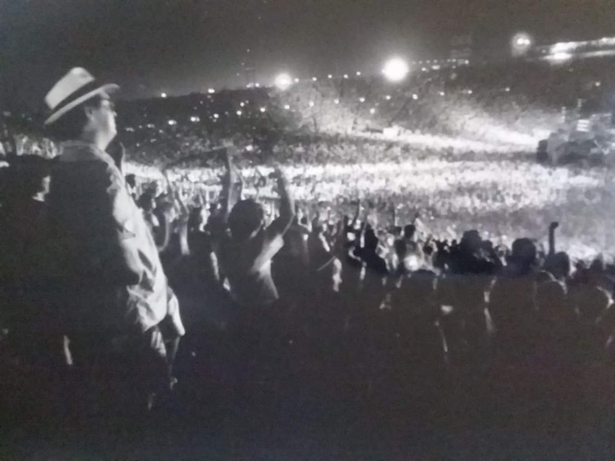 Live Aid, JFK Stadium, Philadelphia (Credit: Jack Quigley)