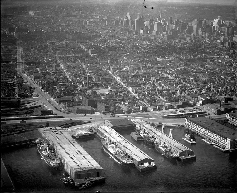 Washington Avenue Immigration Station, Pier 53 along the Delaware River (Photo Credit: DRWC)