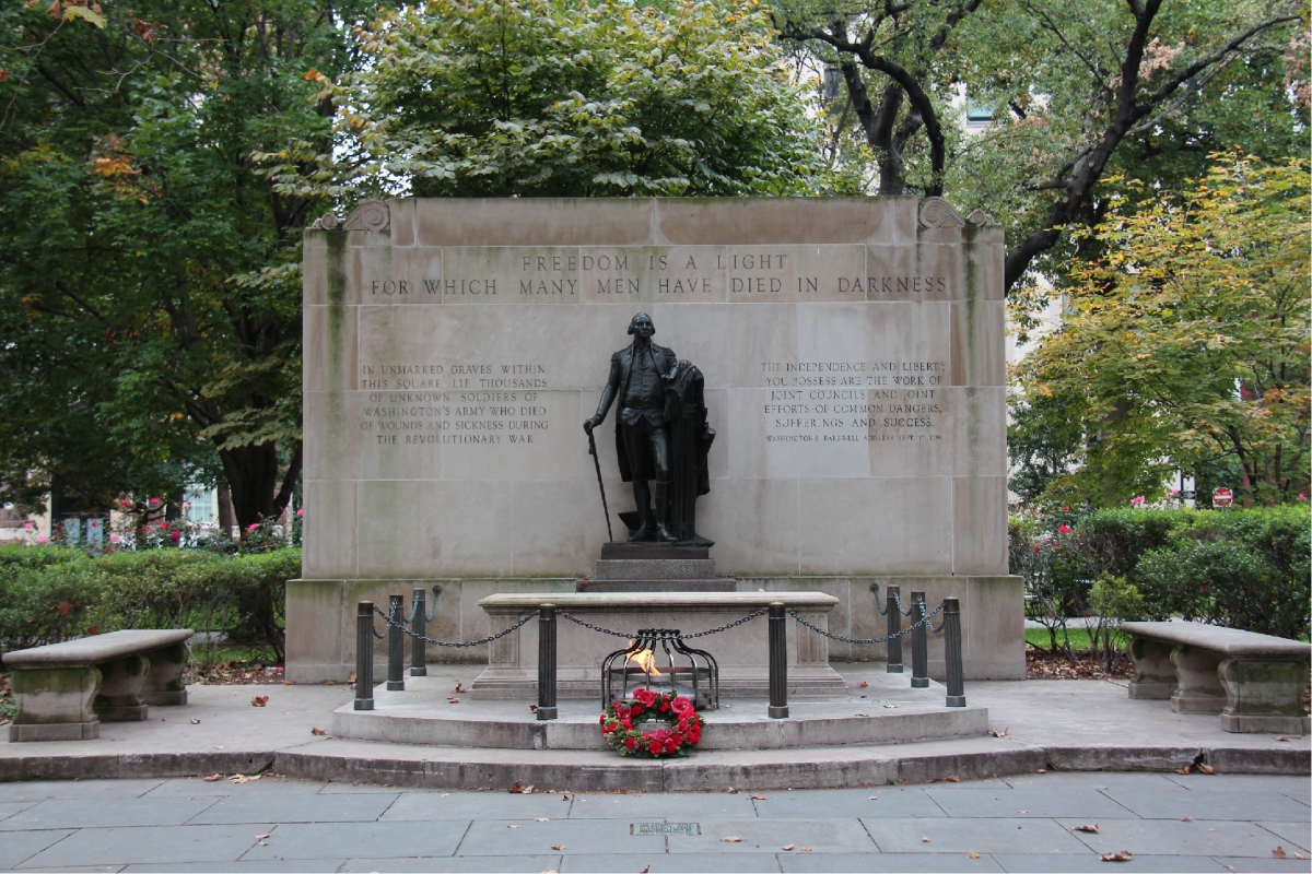 Tomb of the Unknown Soldier of the Revolutionary War